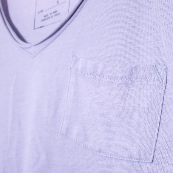 Free People We The Free Burnout Short Sleeve Pocket Tee Shirt - Picture 9 of 14